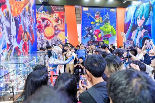 九游app：精彩紛呈！2024中國(guó)玩協(xié)四展暨CLE上海國(guó)際IP創(chuàng)意品質(zhì)生活節(jié)盛大開幕(圖6)