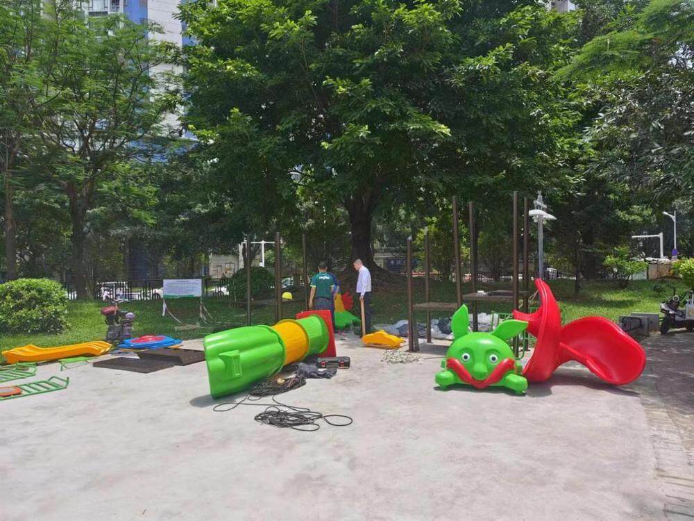 九游娛樂：“微整形”后厚街體育公園更靚了！(圖1)